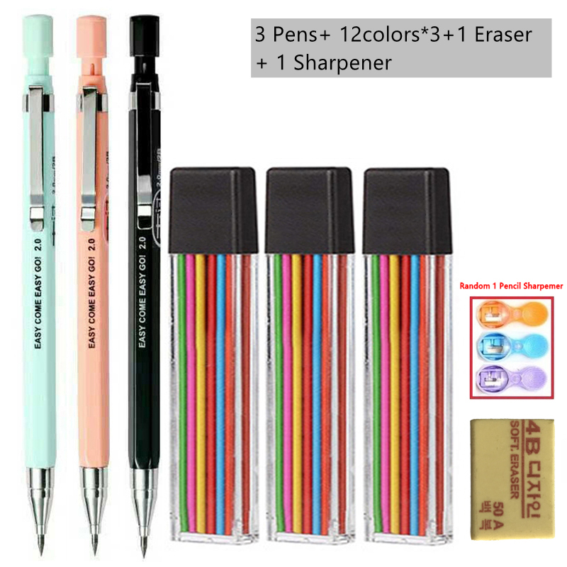 Mekanik Kalem Seti 2.0mm, 2B S - Staedtler Pencil Lumocolor incelemesi ve fiyatı